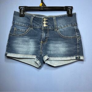 LOVE Revival Denim Blue Women's Shorts